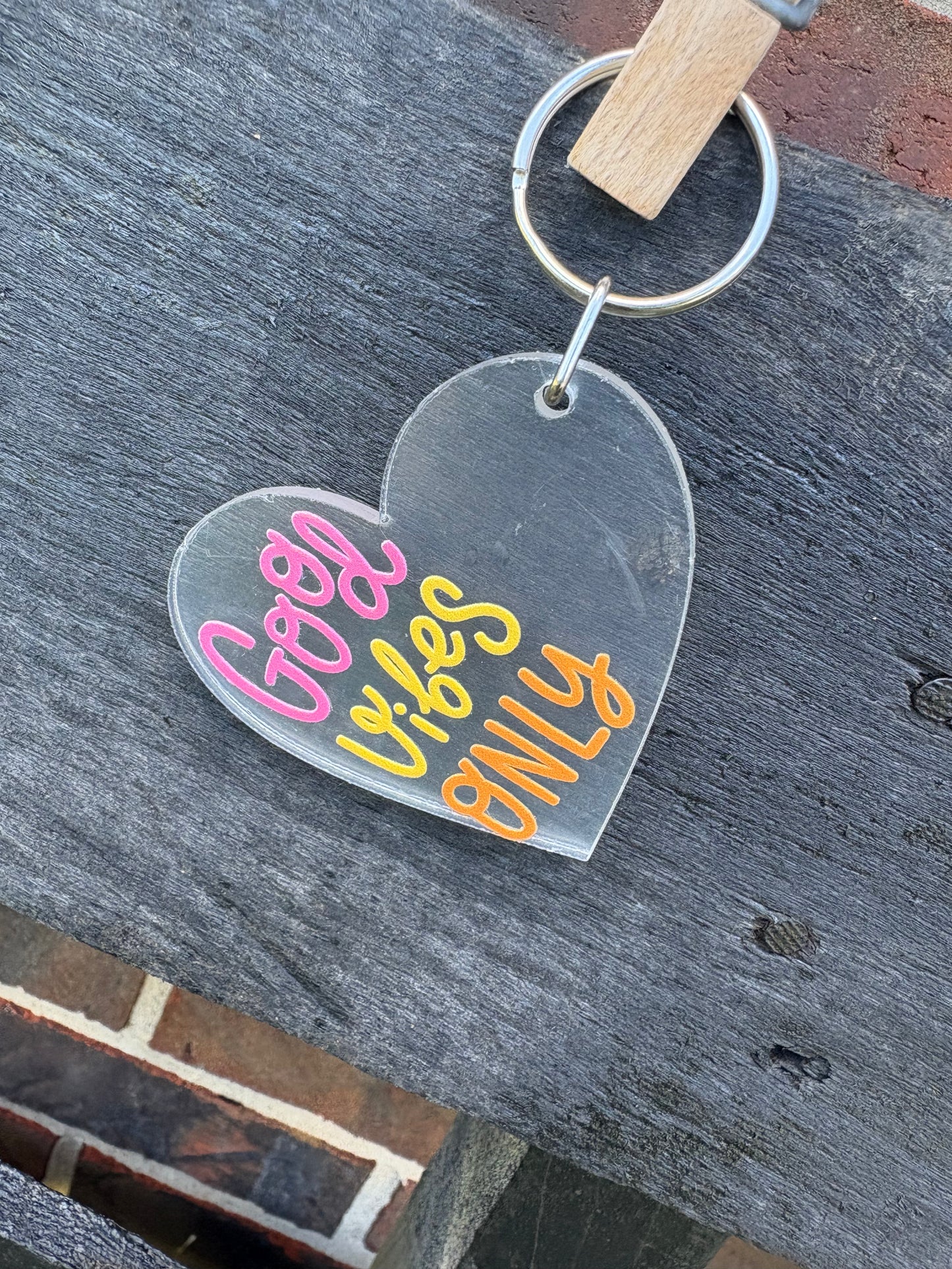 Good Vibes Keychain