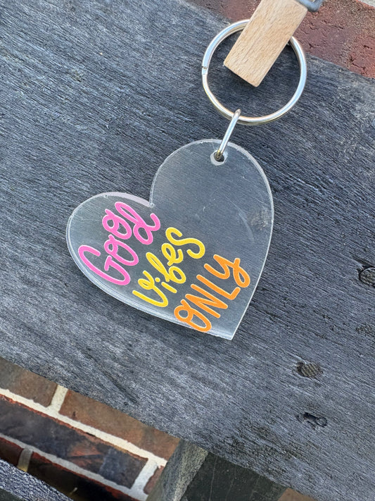 Good Vibes Keychain