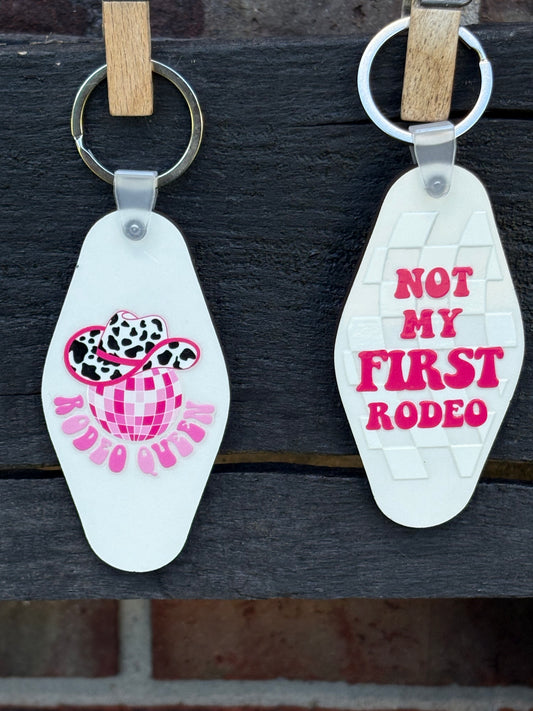 Rodeo Queen Keychain