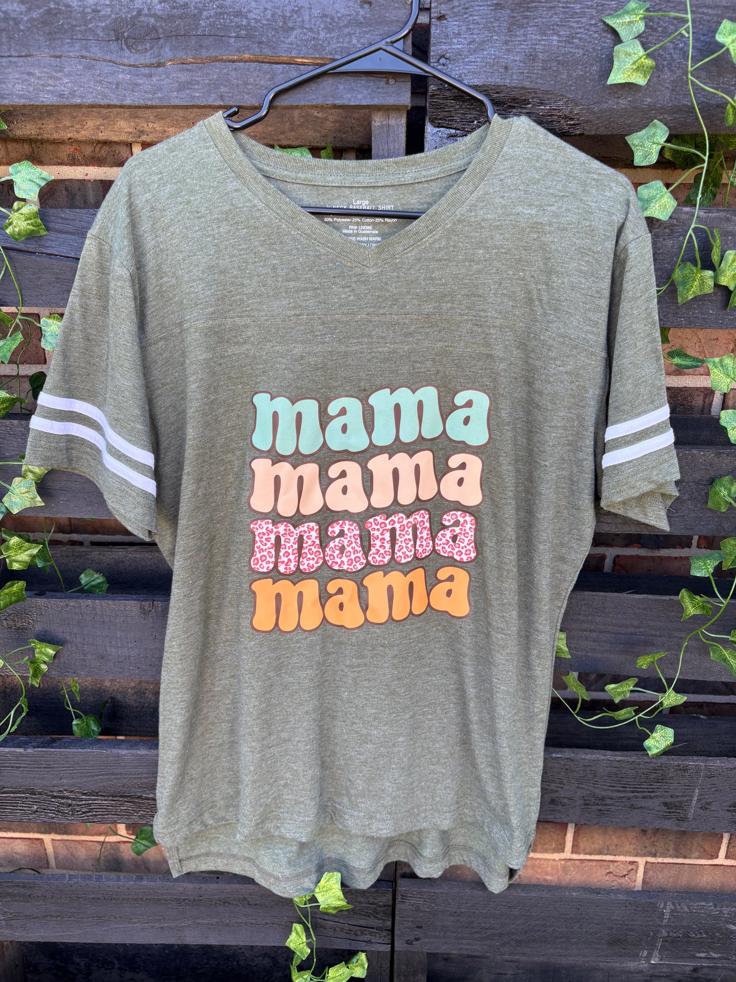 Mama with arm stripes