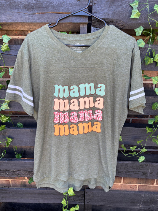 Mama with arm stripes